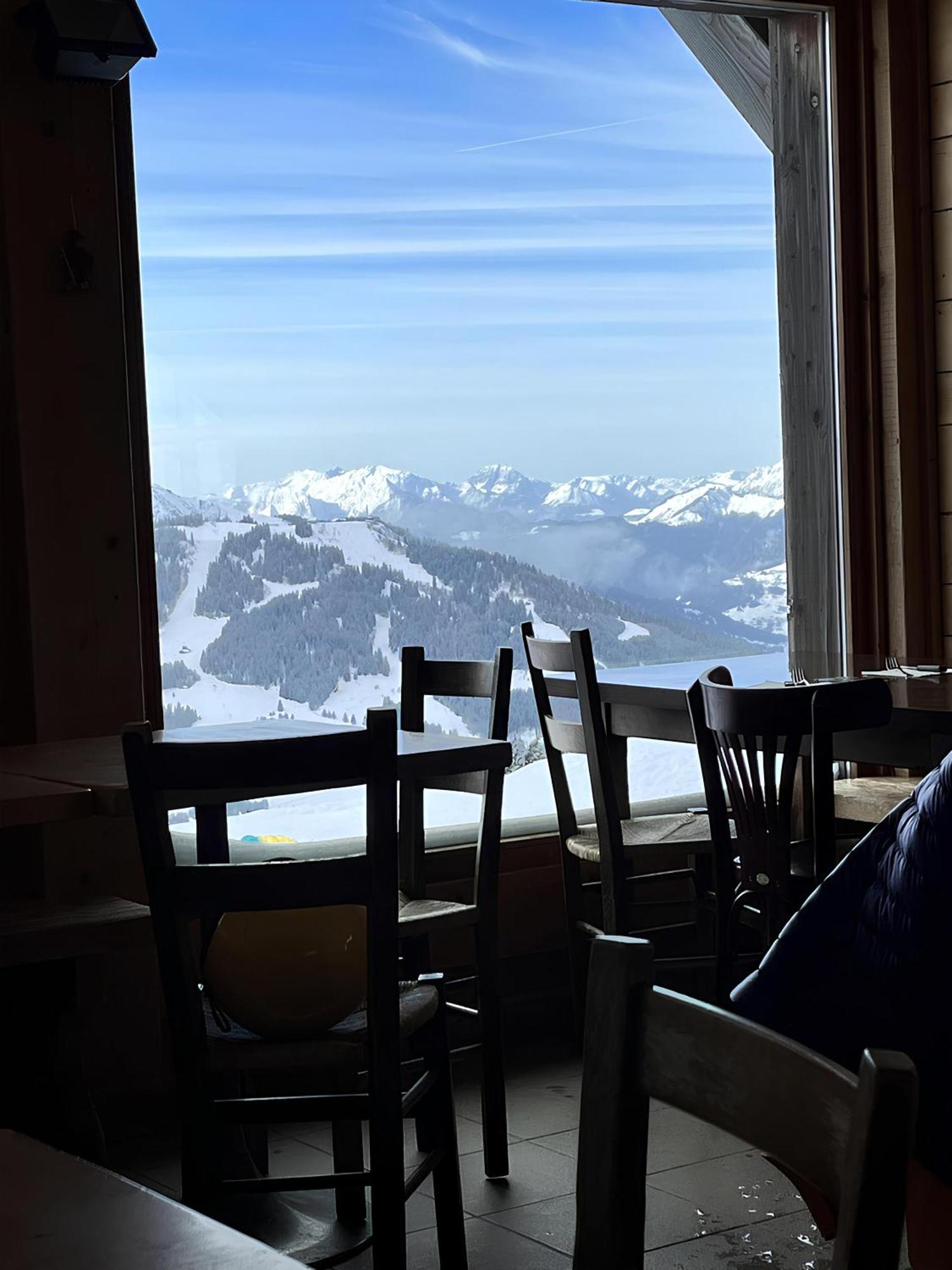 Ski Ou Thermes? Un Appt Cabine Avec Vue Magnifique Saint-Gervais-les-Bains Exterior foto